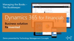 dynamics 365 demo for bookkeeper