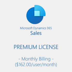 Dynamics 365 Sales CRM Premium License MONTHLY