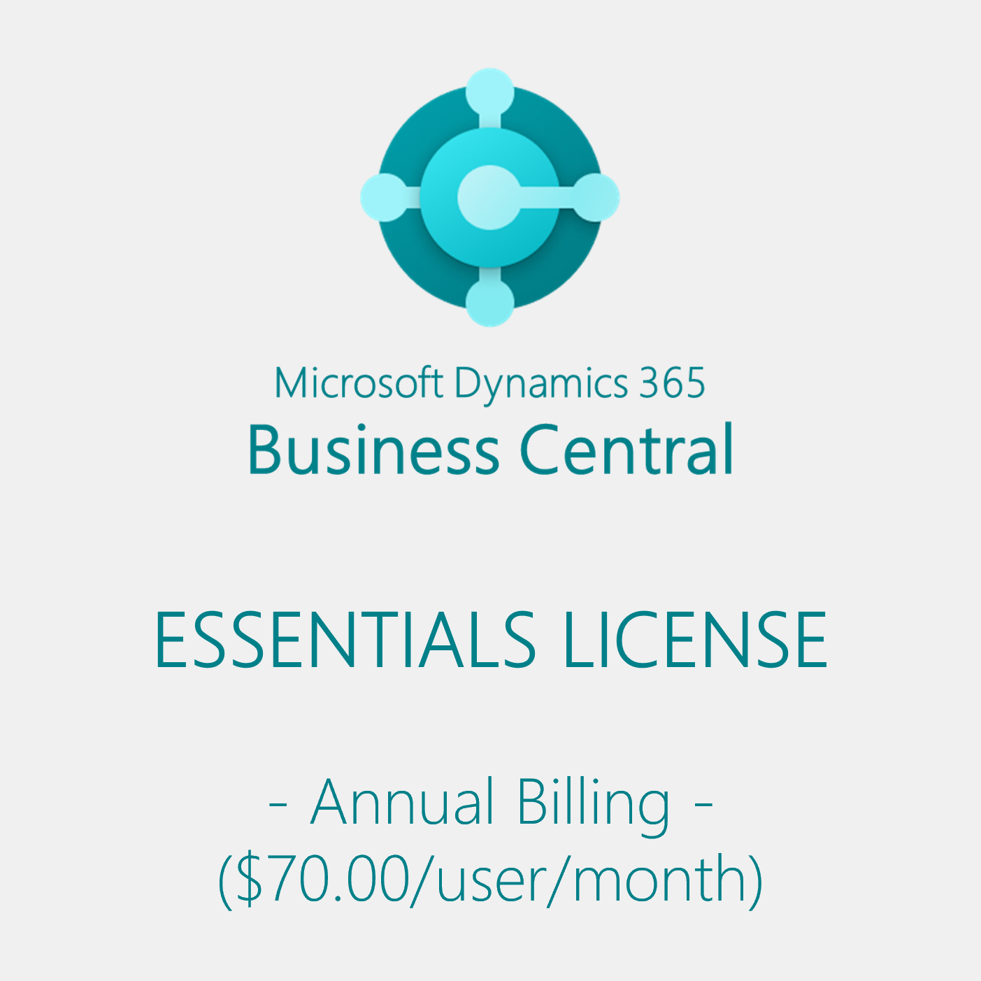 Dynamics 365 Business Central Essential License