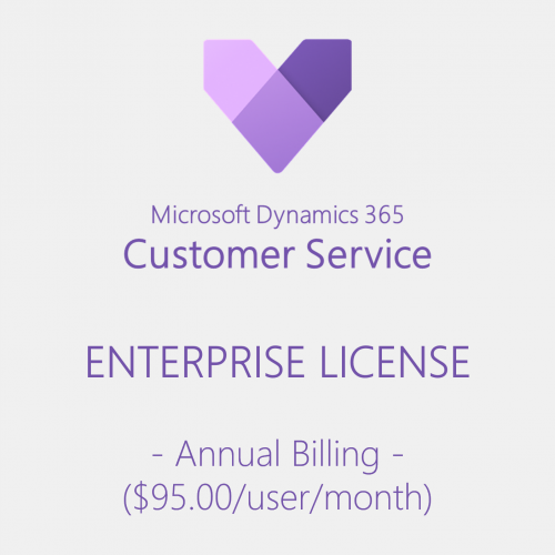 Dynamics 365 Customer Service Enterprise License ANNUAL