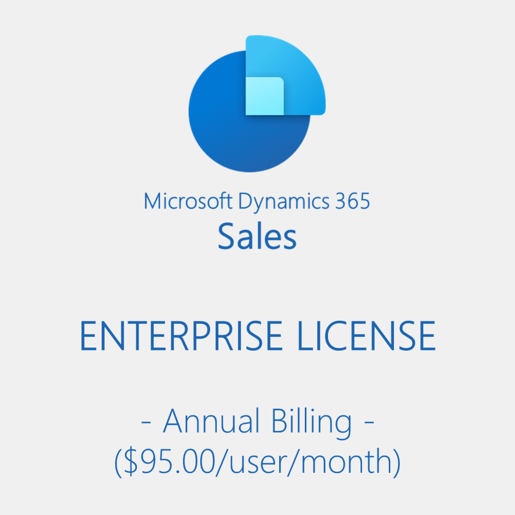 Dynamics 365 Sales CRM Enterprise License ANNUAL