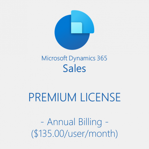 Dynamics 365 Sales CRM Premium License ANNUAL