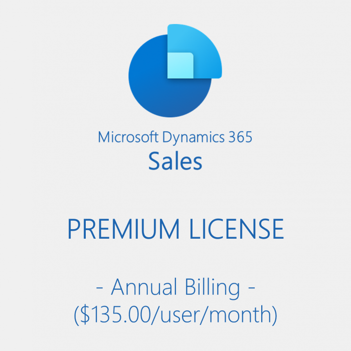 Dynamics 365 Sales CRM Premium License ANNUAL