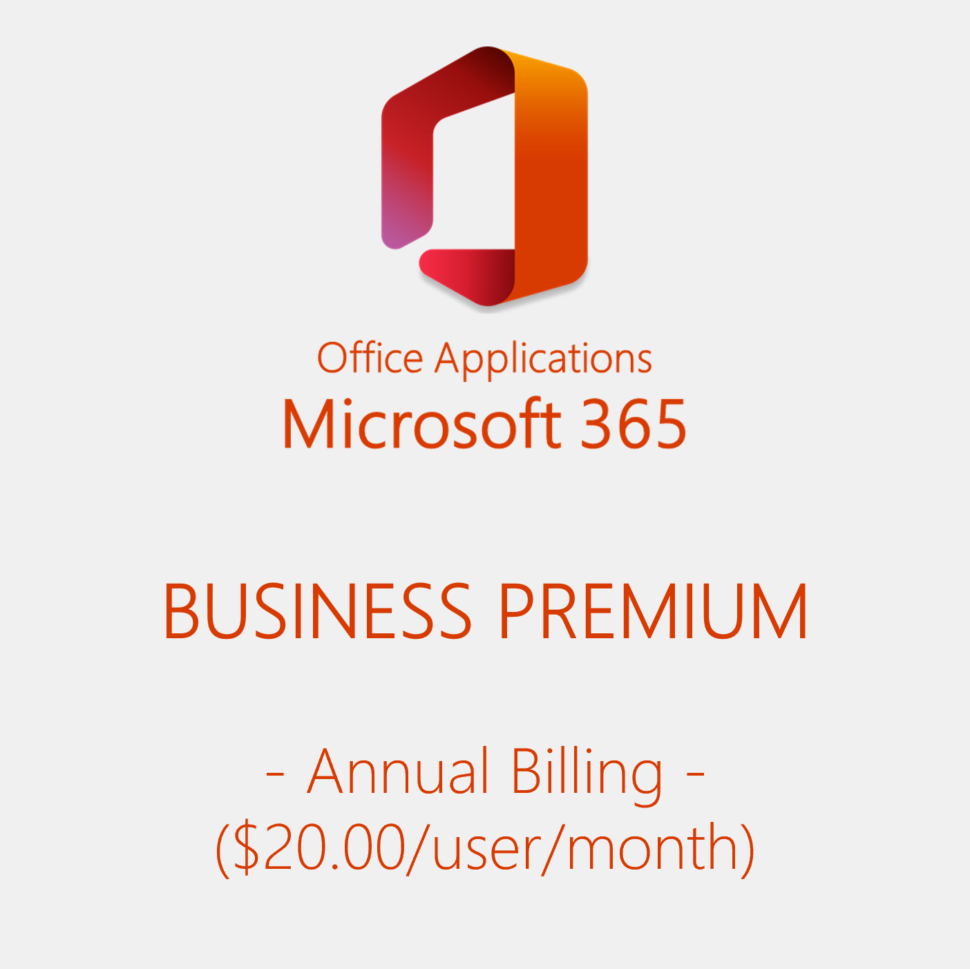 microsoft 365 business premium user cal